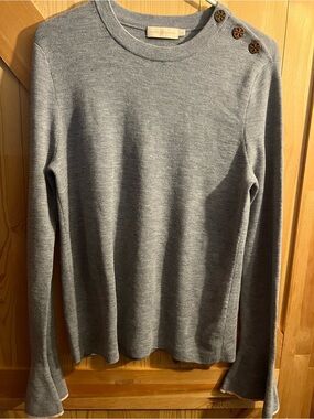 Tory Burch Gray Sweater